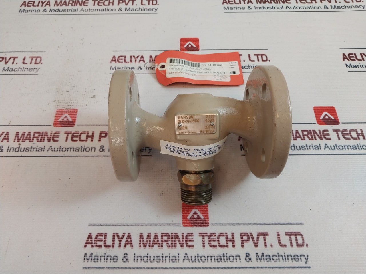 Samson 2111 Steam Regulating Valve 14Bar 2710-02636600
