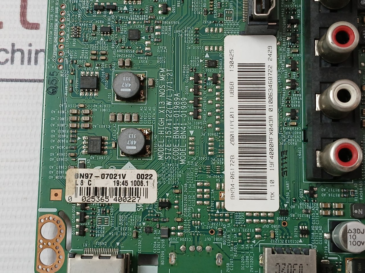 Samsung Bn94-06172B Main Pcb Assembly Code Bn41-01989A