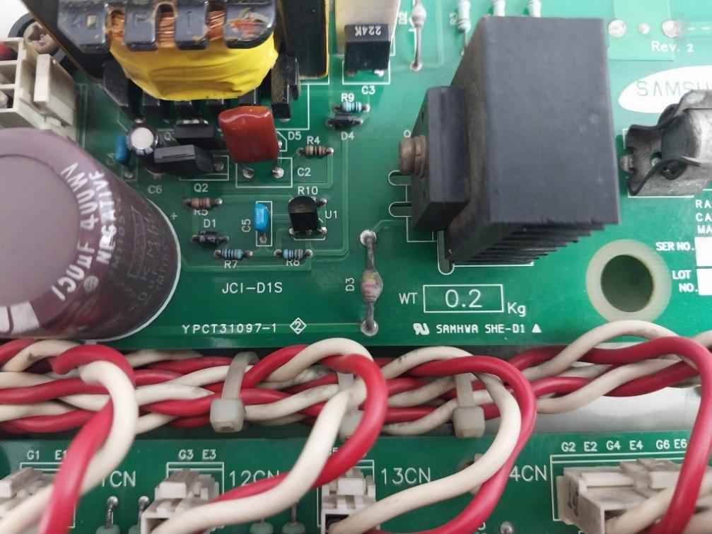 Samsung Cimr-4011G3 400V Class Inverter Etc613050 Rev: 2 Ac 3Ph 380-460V 50/60Hz