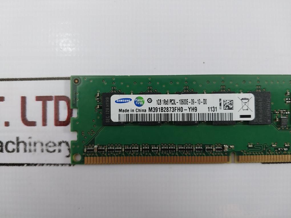 Samsung M391B2873Fh0-yh9 Pc3L-10600E Ram Memory Module 1Gb 94V-0, S0J7000131