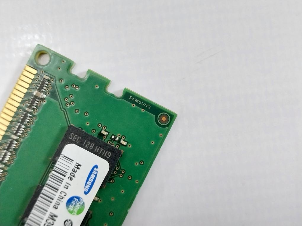 Samsung M391B2873Fh0-yh9 Pc3L-10600E Ram Memory Module 1Gb 94V-0, S0J7000131