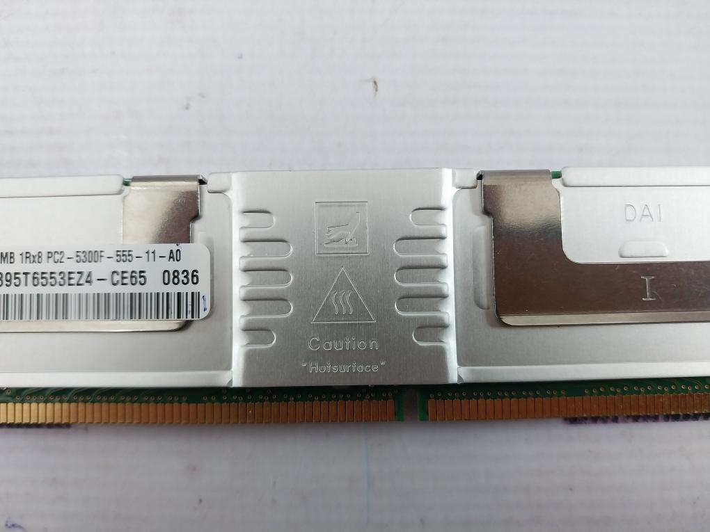 Samsung M395t6553ez4-ce65 512mb 1rx8 Pc2-5300f-555-11-a0 Buffered Memory Module