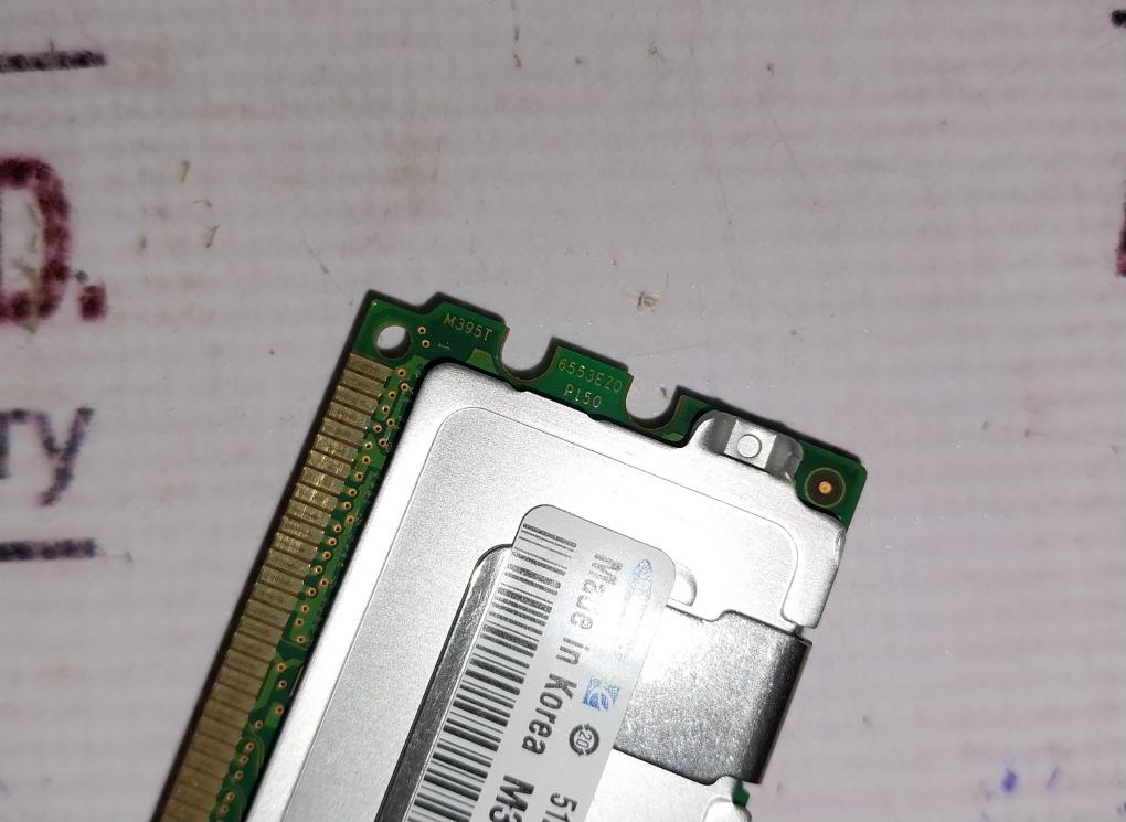 Samsung M395t6553ez4-ce65 512mb 1rx8 Pc2-5300f-555-11-a0 Buffered Memory Module