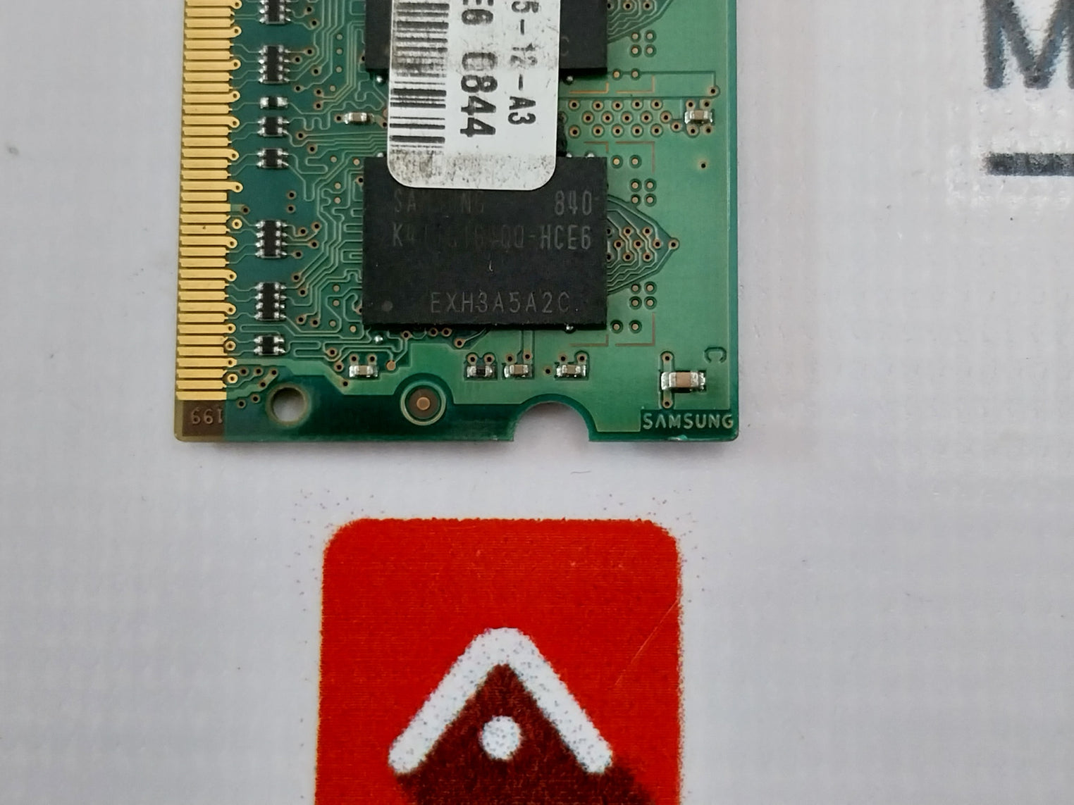 Samsung M470T6554Bg2 Sodimm 200-pin Memory Module 1Gb 2Rx16 Pc2-5300S-555-12-a3