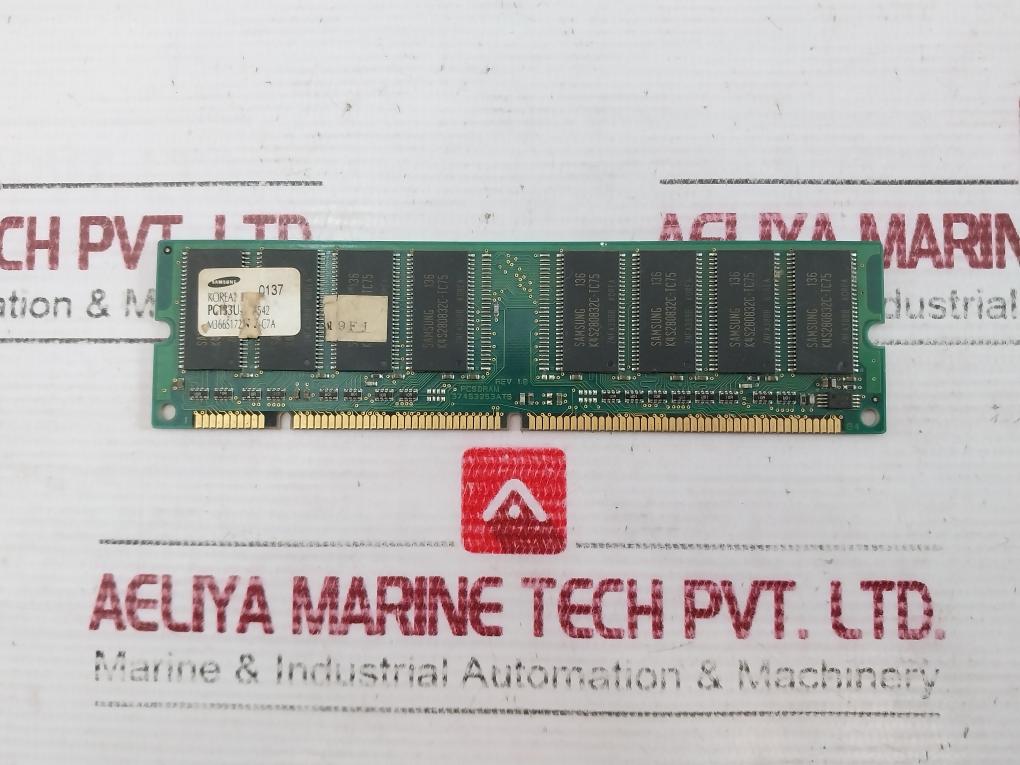 Samsung Pc133U Memory Module 128Mb 133Mhz Pcsdram