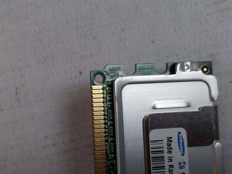 Samsung Pc2-5300F-555-11-a0 Buffered Memory Module M395T6553Ez4-ce65 512Mb 1Rx8