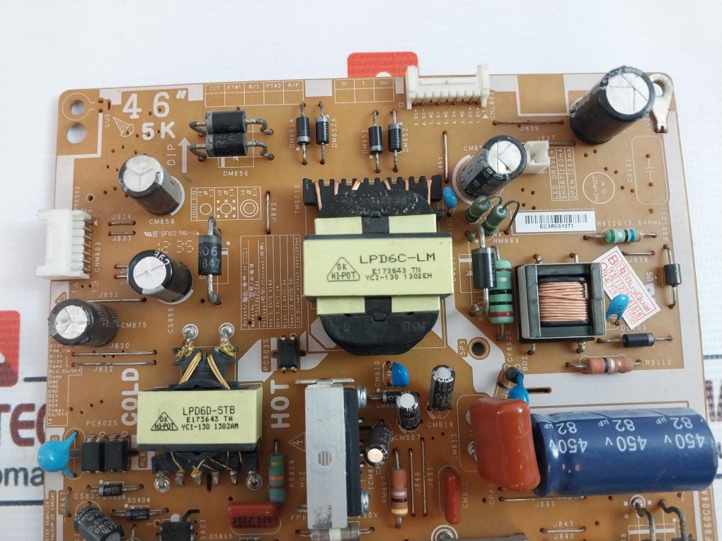 Samsung Pslf860C04A Power Supply/Led Board 100-240V 50/60Hz 2.5A