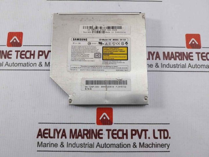 Samsung Sn-124 Cd-master 24e Optical Drive 5v 1.5a Rev A00 H/w A