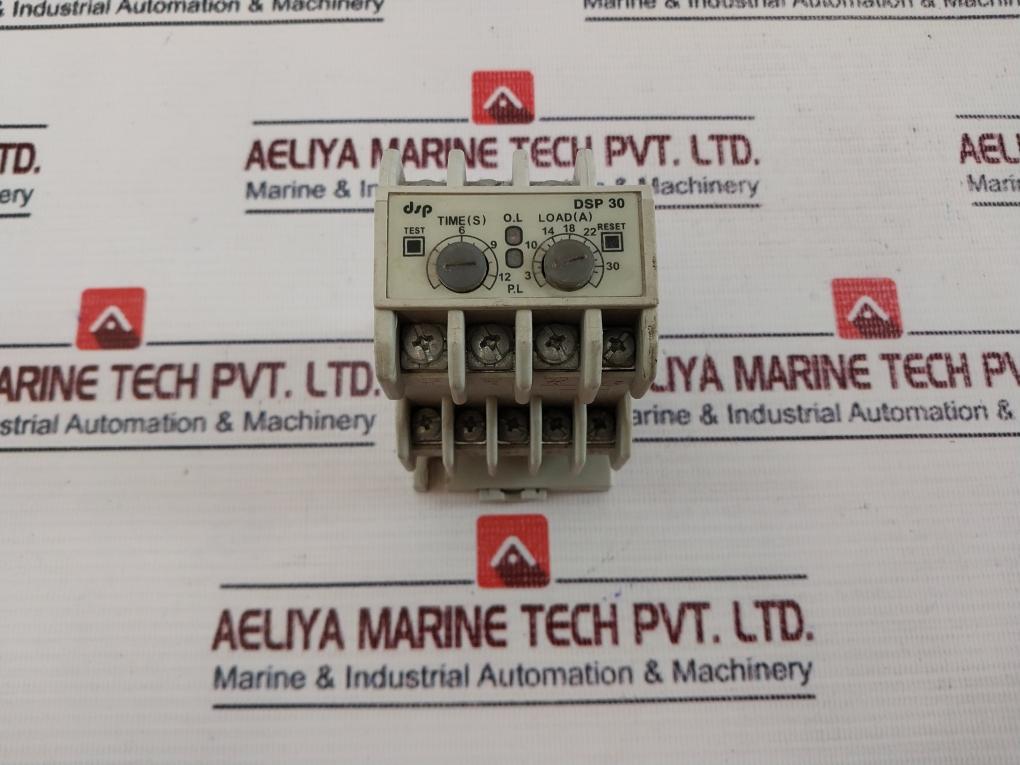 SAMWHA DSP30-ES-RY Electronic Protection Relay Time 0~12 seconds