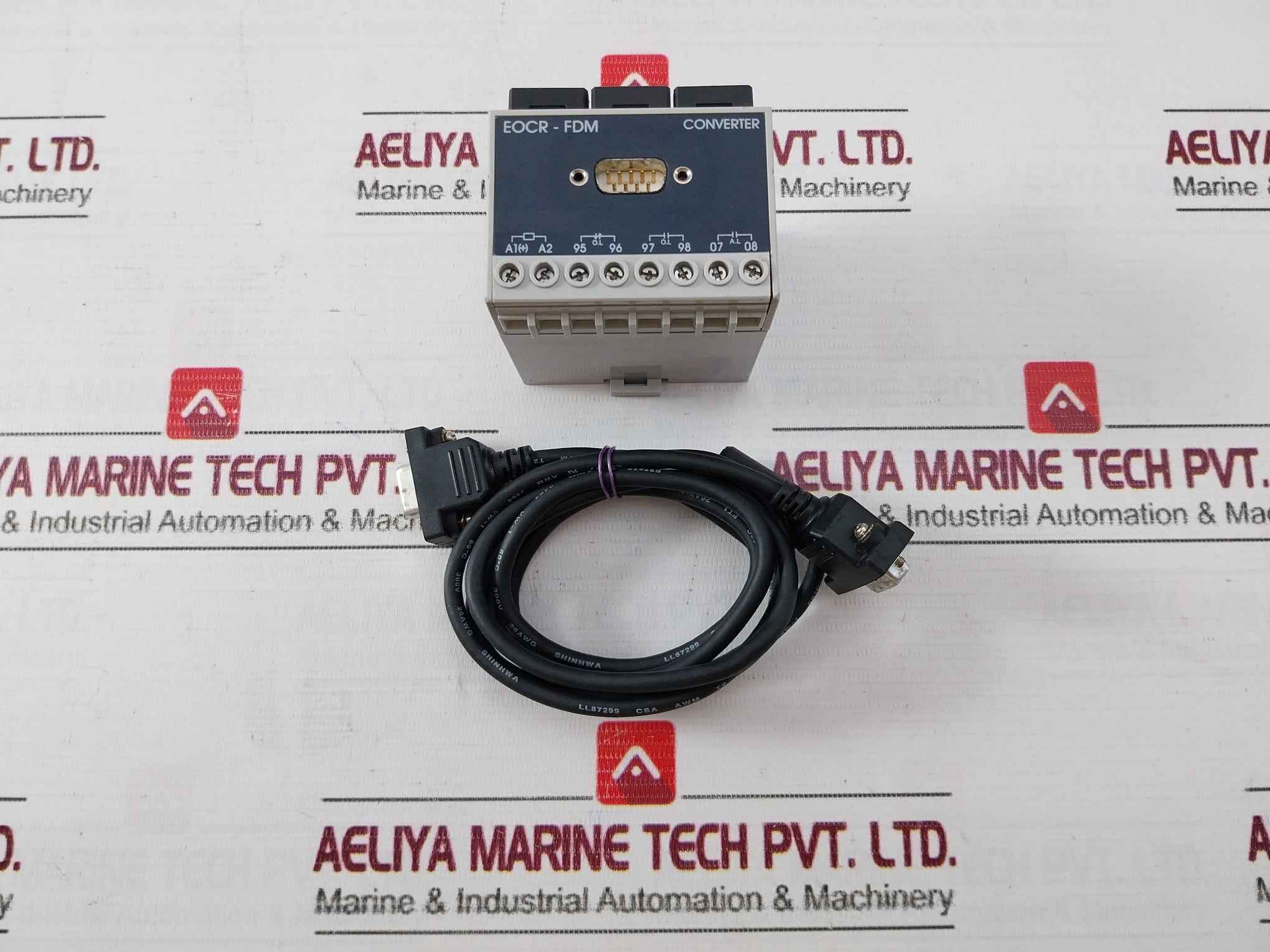 Samwha Eocr-fdm-500-s-220 Motor Protection Relay With Connector Cable 80C 300V