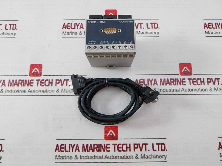 Samwha Eocr-fdm-500-s-220 Motor Protection Relay With Connector Cable 80C 300V