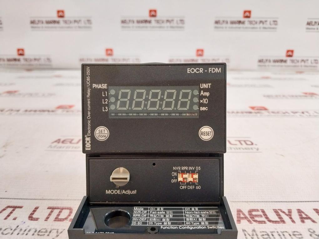 Samwha Eocr-fdm Electronic Over-current Relay Uc85-250V P311339