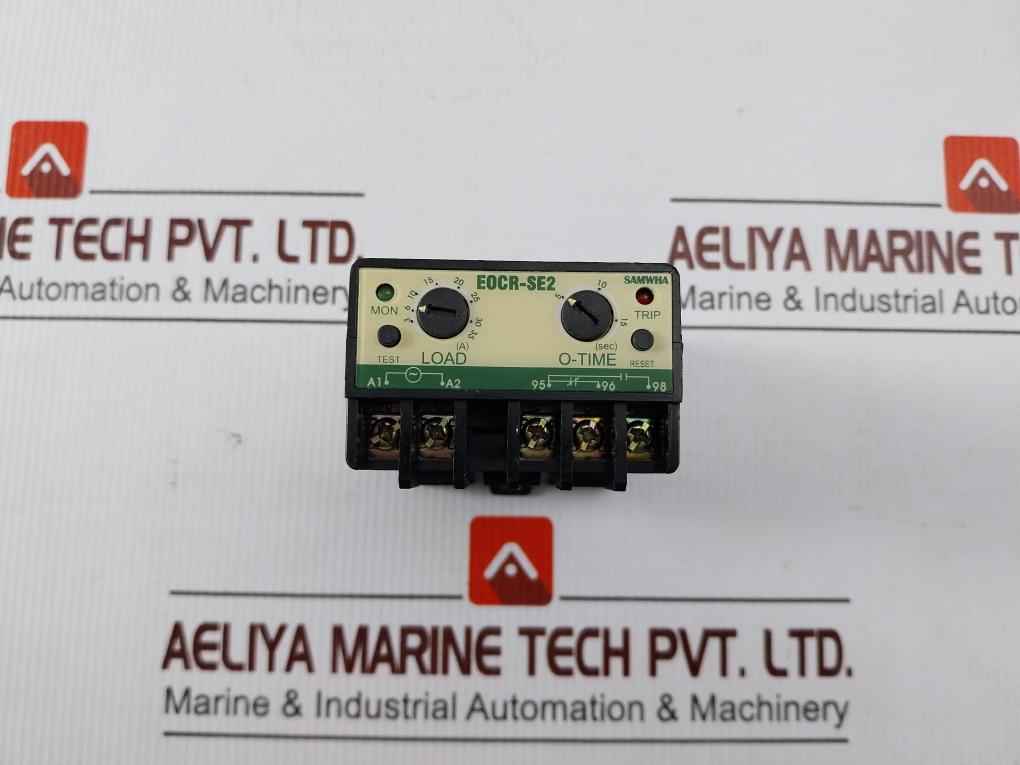 Samwha Eocr-se2 Electronic Overcurrent Relay 3-30/35a 260vac 50/60hz