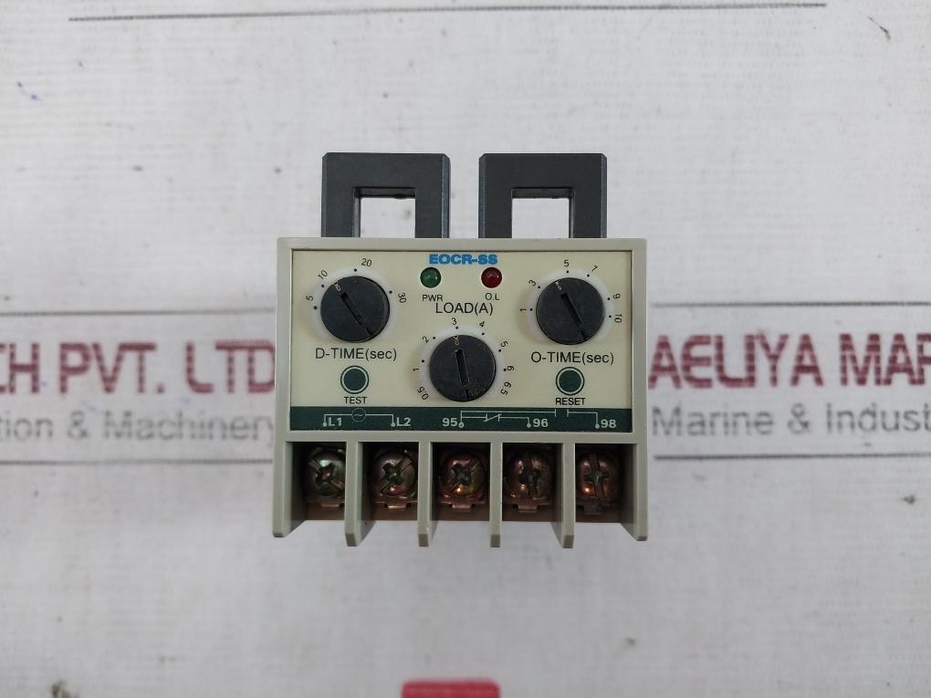 Samwha Eocr-ss Electronic Overload Relay Ss-05 R 220 50/60 Hz 90-260 Vac