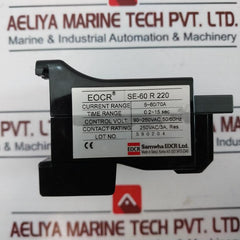 Samwha Eocr Se-60 R 220 Electronic Overload Relay 50/60Hz