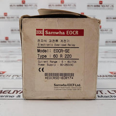 Samwha Eocr Se-60 R 220 Electronic Overload Relay 50/60Hz