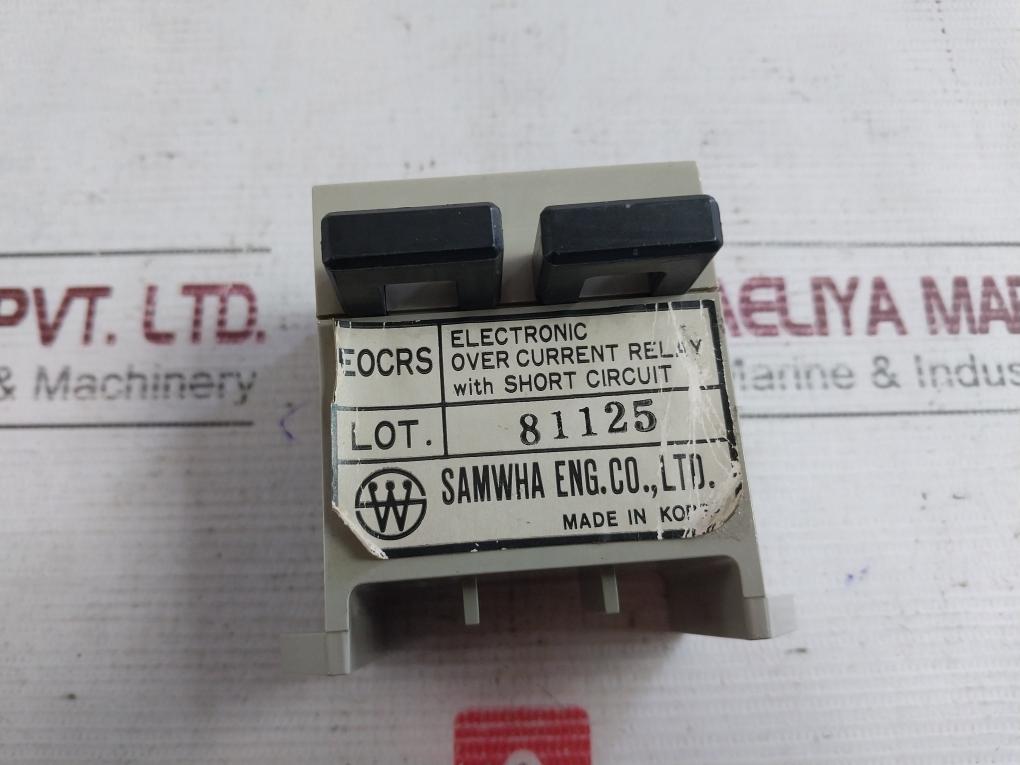 Samwha Eocrs-05 Over-current Relay 220 Vac 3A/250Vac 50/60Hz