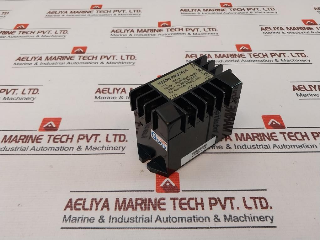 Samwha Npr-44 Negative Phase Relay 5A 3 Ph (340~480 Vac), 50/60Hz