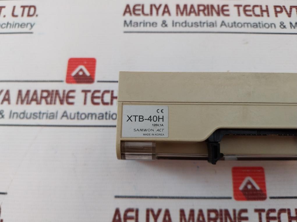 Samwon Act Xtb-40H Terminal Block Module 125V 1A