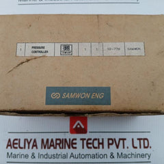 Samwon Pressure Controller Ac 100-240V (50/60Hz) Part No Sd-72Mrrrn