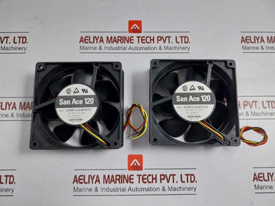 San Ace 120S Sanyo Denki 109R1224H101 Dc 24V-0.25A Counter Rotating Fan