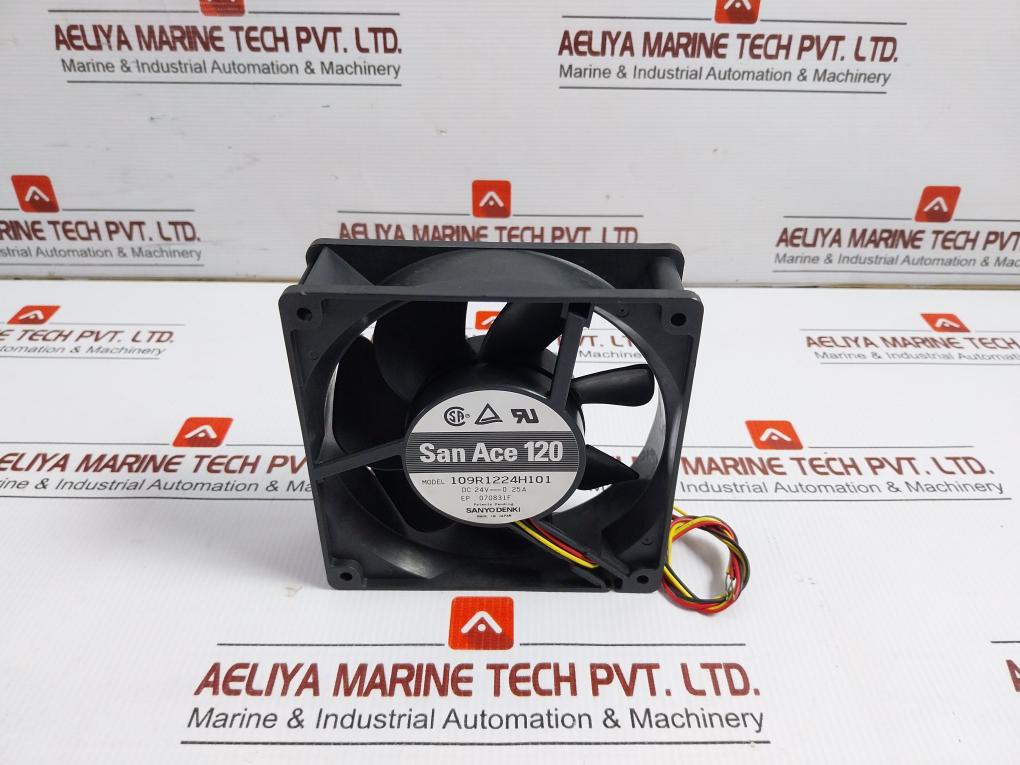San Ace 120S Sanyo Denki 109R1224H101 Dc 24V-0.25A Counter Rotating Fan