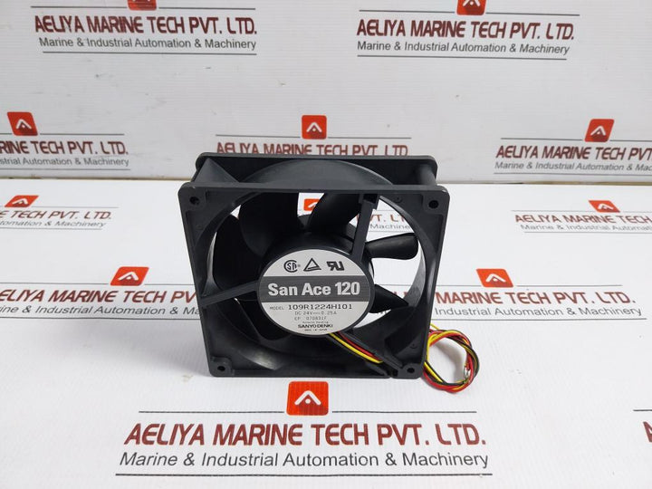 San Ace 120S Sanyo Denki 109R1224H101 Dc 24V-0.25A Counter Rotating Fan