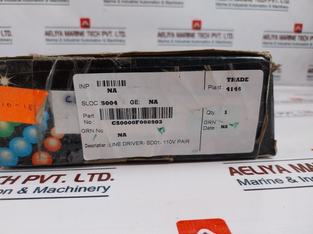 San Telequip CS0000F008903 Ethernet to Fiber Media Converter 230Vac 50Hz