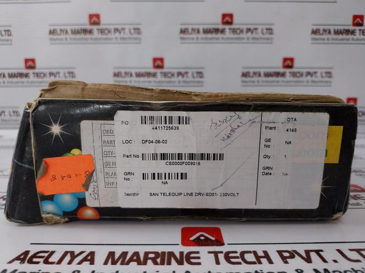 San Telequip Cs0000f009016 Ethernet To Fiber Media Converter 230vac
