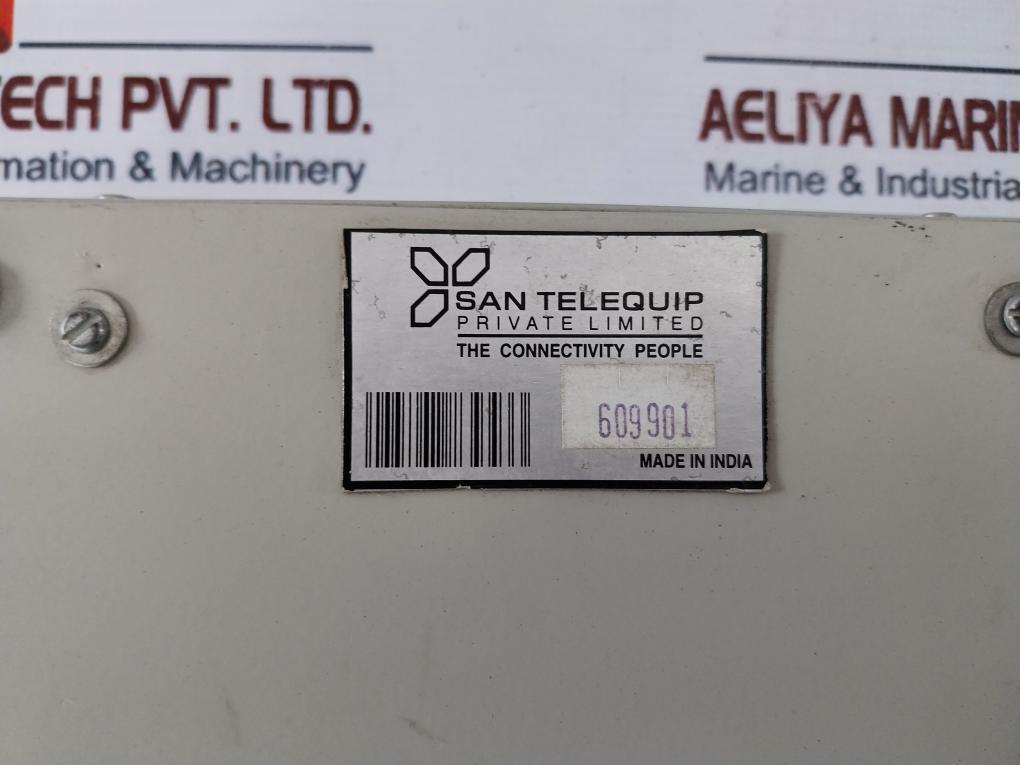 San Telequip Cs0000f009016 Ethernet To Fiber Media Converter 230vac