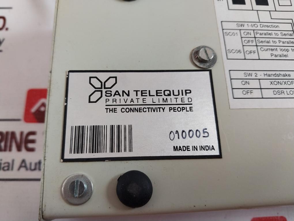 San Telequip Sc01 Parallel Serial Smart Converter 230vac