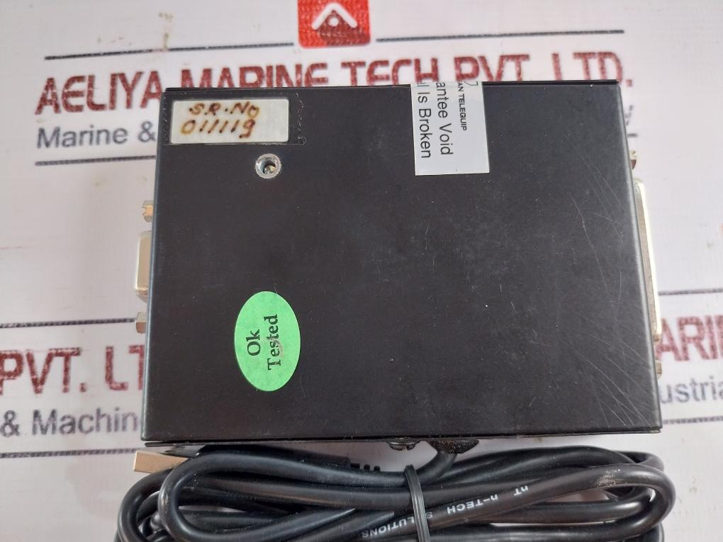 San Telequip Sc04L Rs232 To Rs422 Smart Converter W/ Computer Cables Set