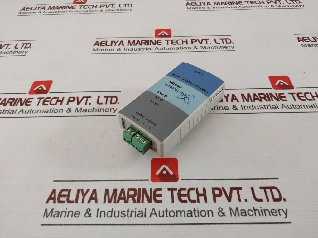 San Telequip Sc04M2 Rs232 To Rs485 Converter 24Vdc 70 Gm