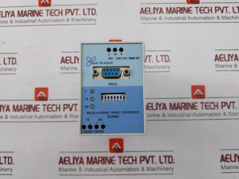 San Telequip Sc04U Converter 90V 265V Ac