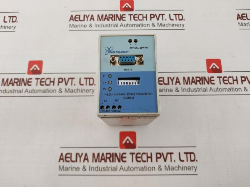 San Telequip Sc04U Converter Rs232 To Rs485/Rs422 24Vdc