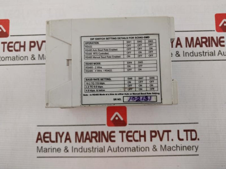 San Telequip Sc04U Converter Rs232 To Rs485/Rs422 24Vdc