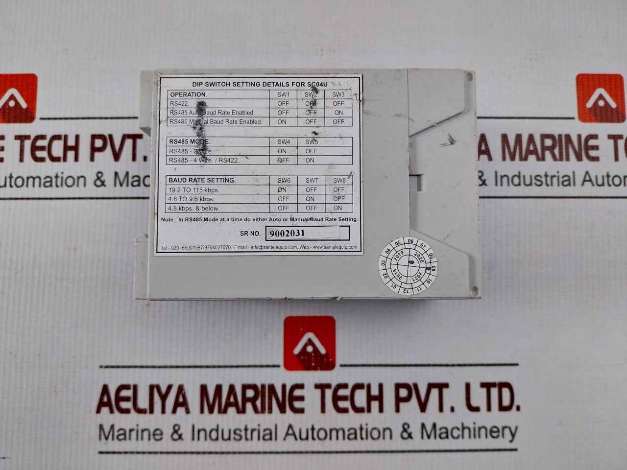 San Telequip Sc04U Rs232 To Rs485/Rs422 Converter 94V-265V Ac