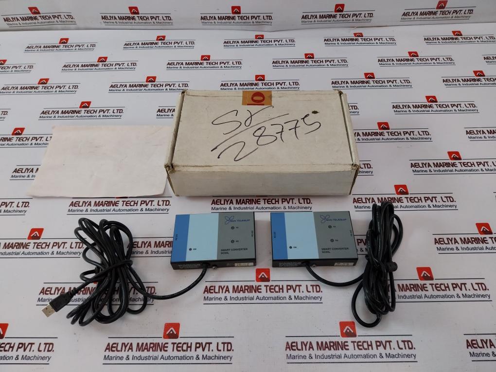 San Telequip Sc04l/ Sacc23134184 Rs232 To Rs422 Smart Converter 230v