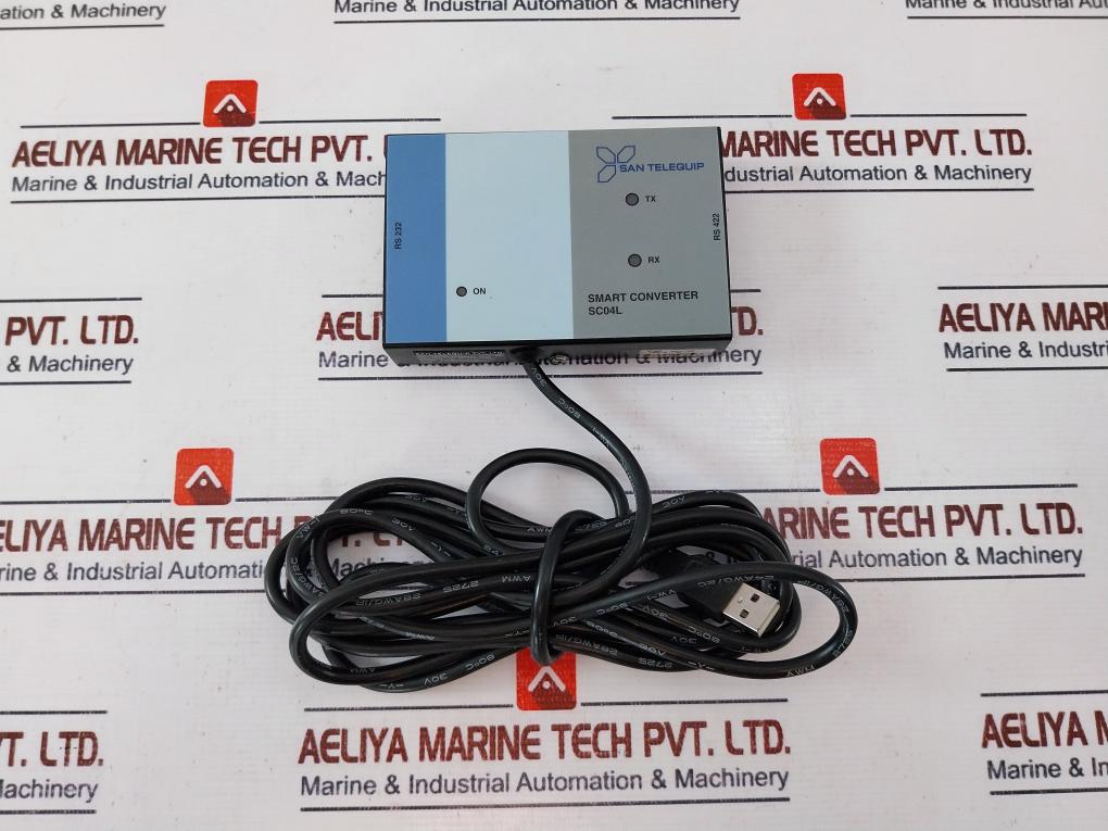 San Telequip Sc04l/ Sacc23134184 Rs232 To Rs422 Smart Converter 230v