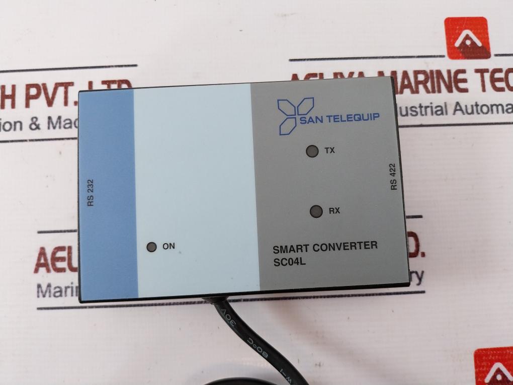 San Telequip Sc04l/ Sacc23134184 Rs232 To Rs422 Smart Converter 230v