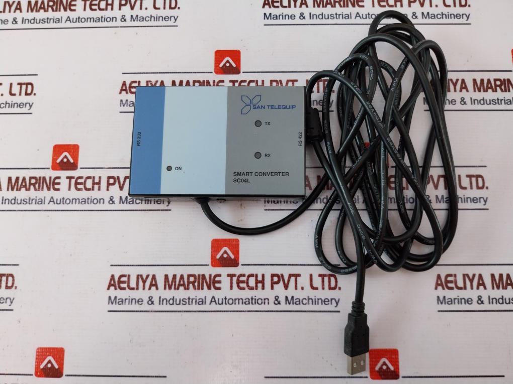 San Telequip Sc04l/ Sacc23134184 Rs232 To Rs422 Smart Converter 230v