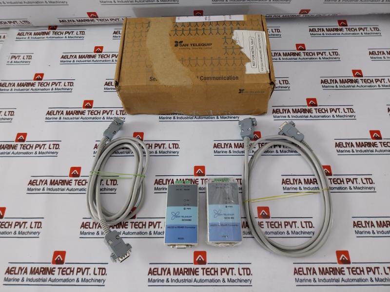 San Telequip Sc04m2 Rs232 To Rs485 Converter W/ Multicore Unshielded Cable