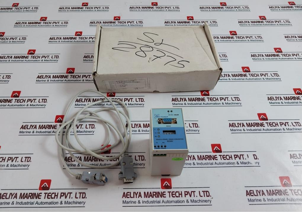 San Telequip Sc04u Rs232 To Rs485/rs422 Converter 24v Dc