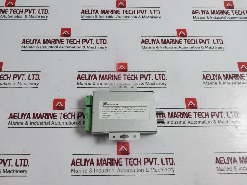 San Telequip Sc09fs Rs 485/422/232 To Fiber Converter Single Mode 24v Dc