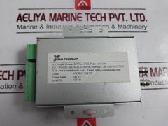 San Telequip Sc09Fs Rs 485/422/232 To Fiber Converter Single Mode 24V Dc