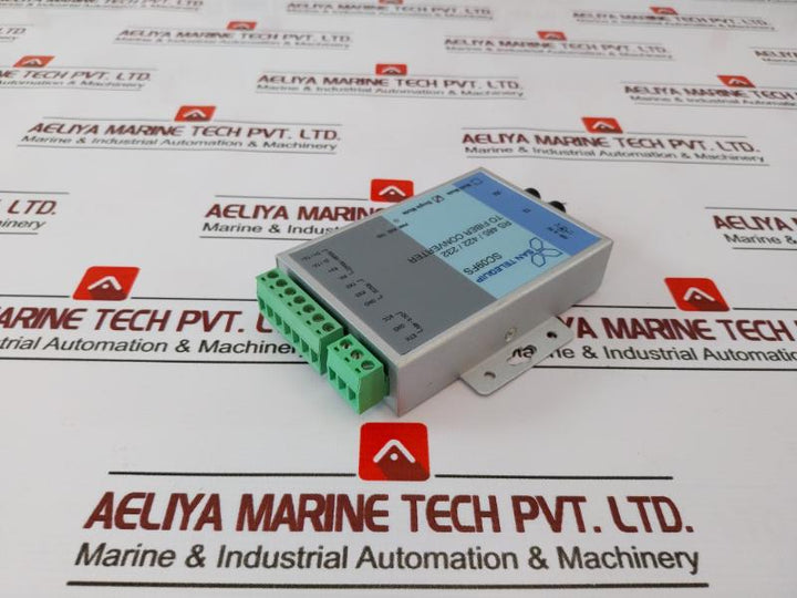San Telequip Sc09Fss Sm St Fiber Converter - Single Mode Rs 485/422/232 Dc9-48V