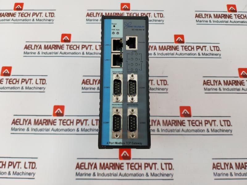 San Telequip Sc10E4Ni M 4-port Modbus Tcp Gateway 1: 0060E9-2055F4