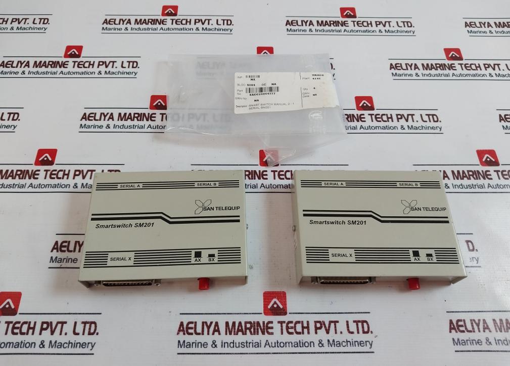 SAN TELEQUIP SM201 Smart Switch Manual 2-1 Serial SACC26064377