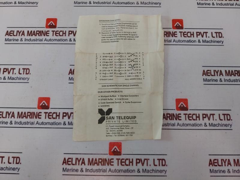 San Telequip SM201 Smartswitch SM201