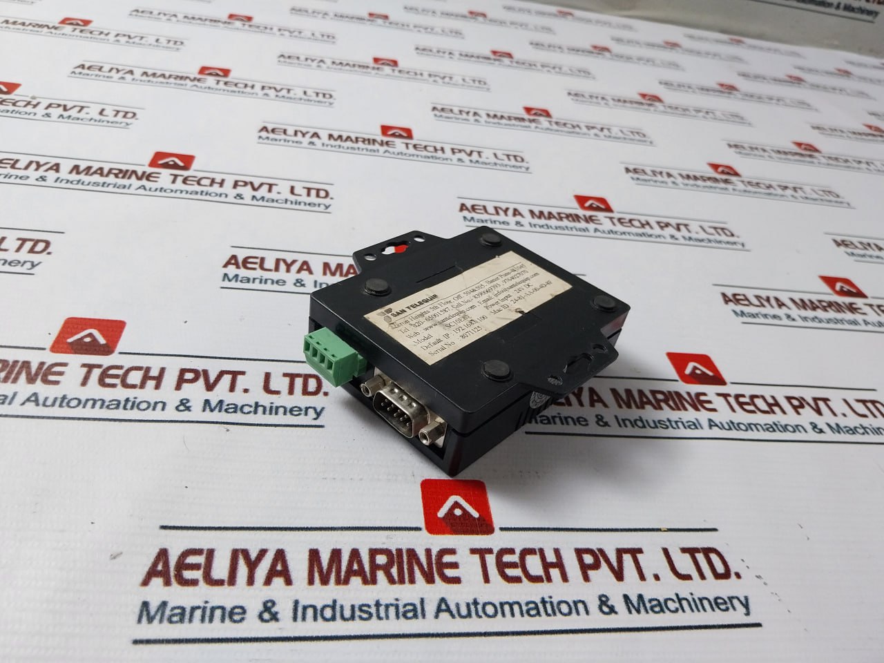 San Telequip Sc10Eke Serial To Ethernet Converter 24V Dc